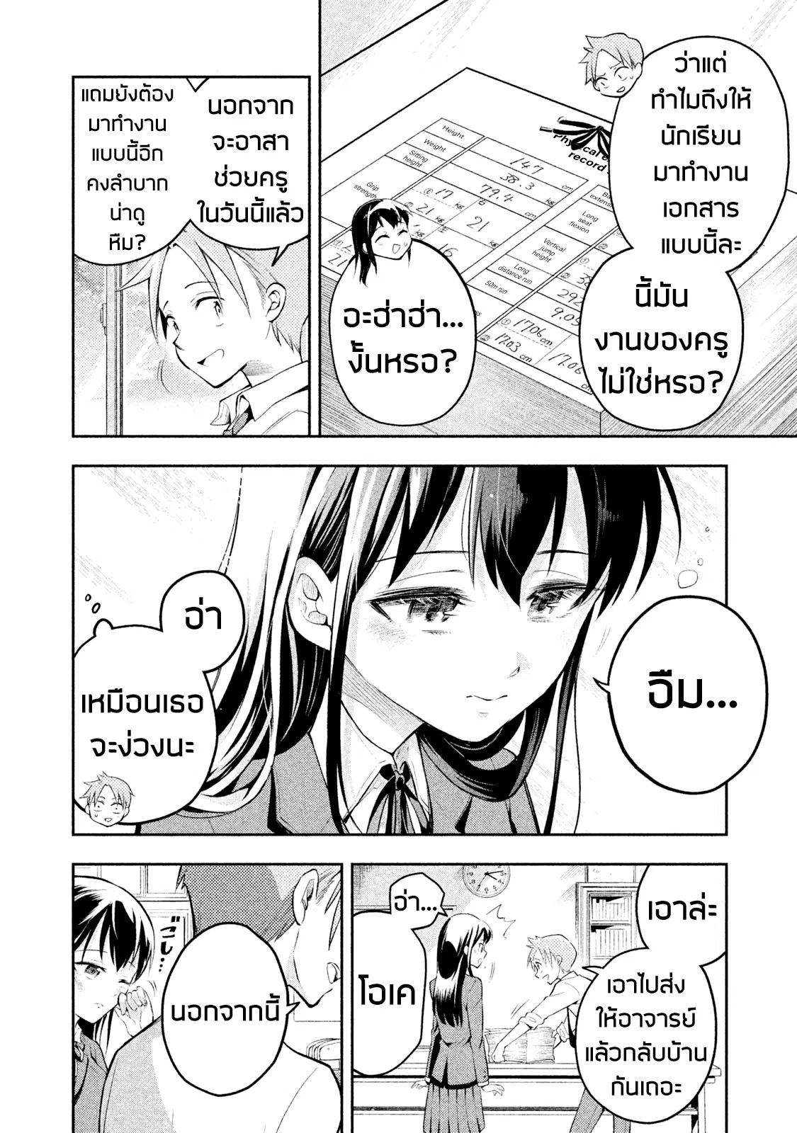 Saeki-san wa Nemutteru ตอนที่ 6 หน้า 2