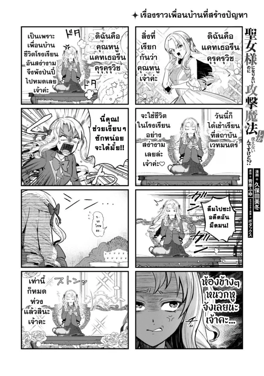 Seijo Sama Ni Naritainoni Kogeki Maho Shika Tsukaenai Ndesukedo! ตอนที่ 10.5 หน้า 2