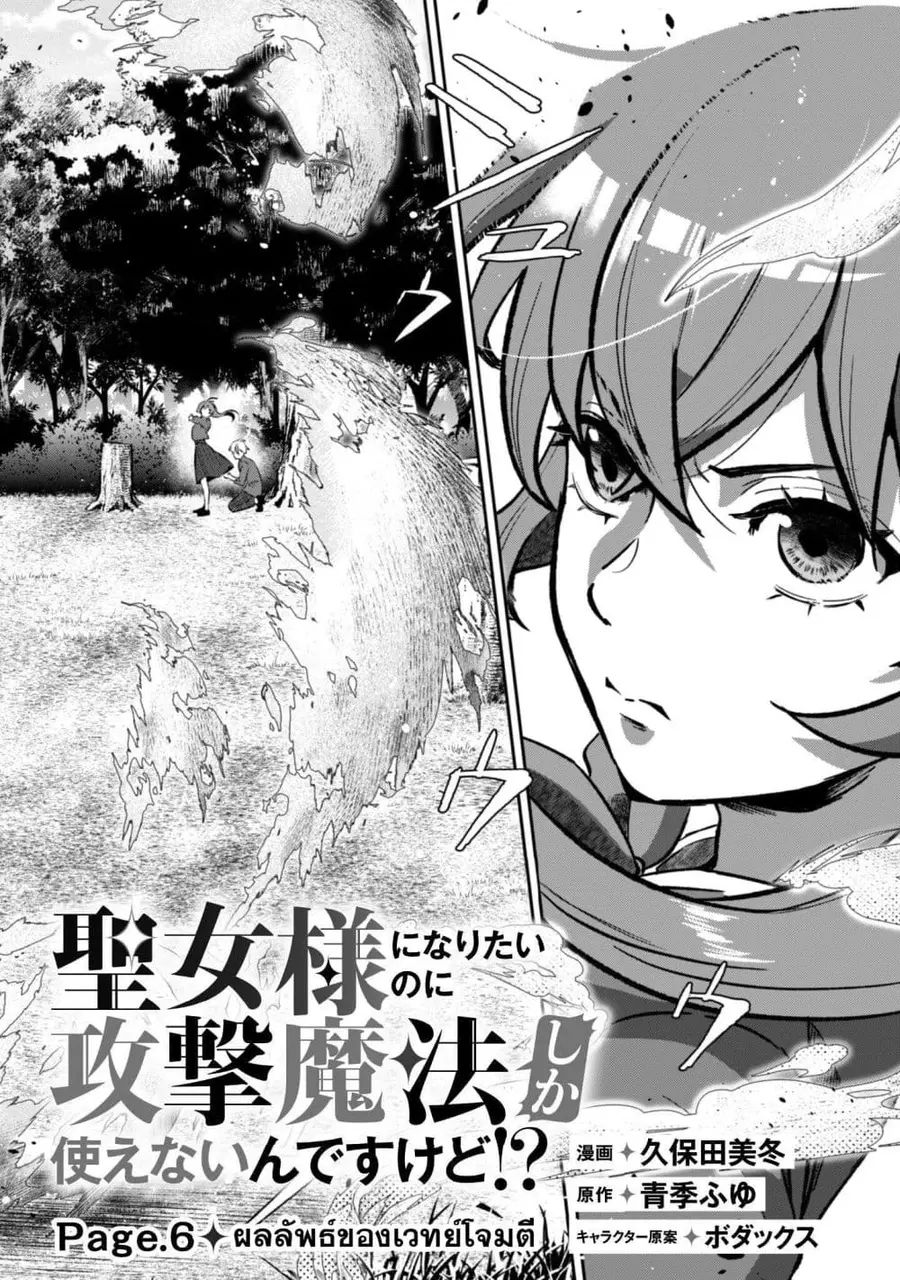 Seijo Sama Ni Naritainoni Kogeki Maho Shika Tsukaenai Ndesukedo! ตอนที่ 6 หน้า 3