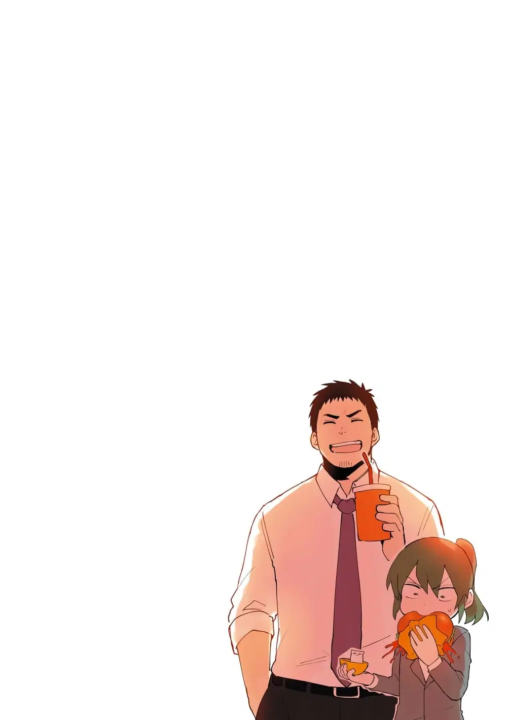Senpai ga Uzai Kouhai no Hanashi ตอนที่ 5.5 หน้า 3