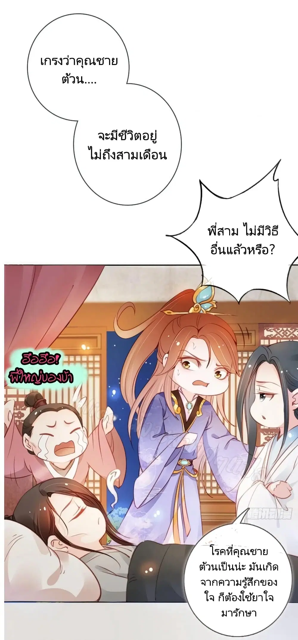 She Became the White Moonlight of the Sick King ตอนที่ 40 หน้า 2