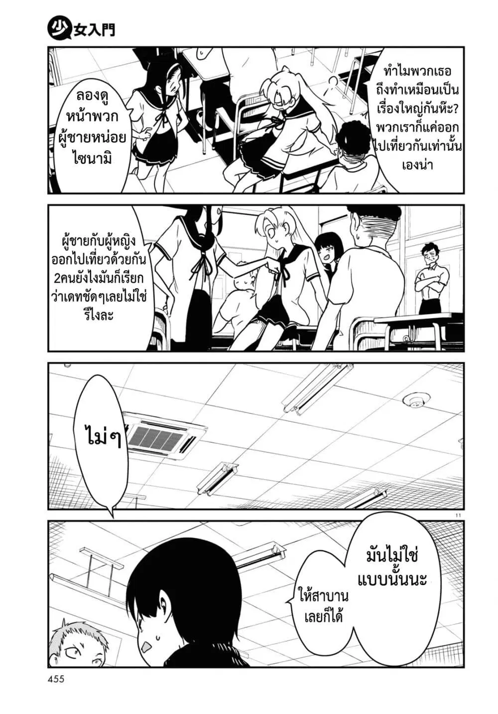 Shoujo Nyuumon ตอนที่ 3.2 หน้า 1