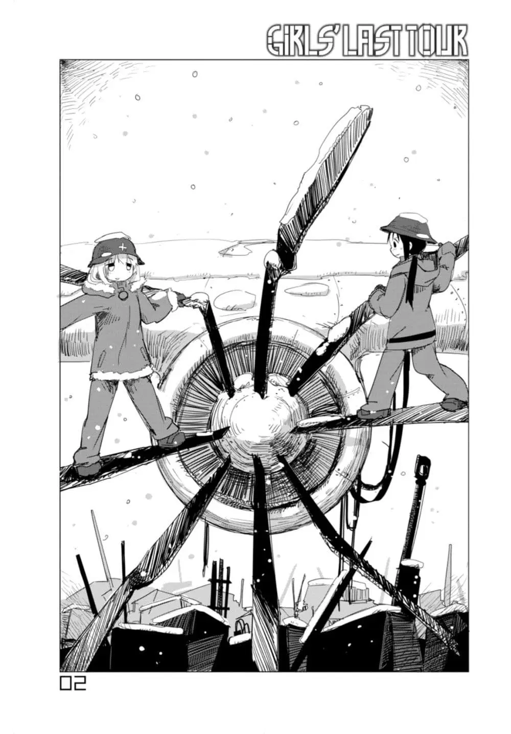 Shoujo Shuumatsu Ryokou ตอนที่ 2 หน้า 1