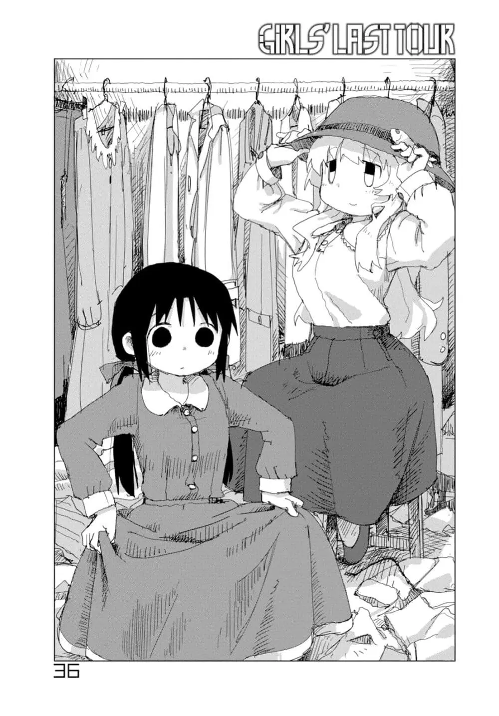 Shoujo Shuumatsu Ryokou ตอนที่ 36 หน้า 1