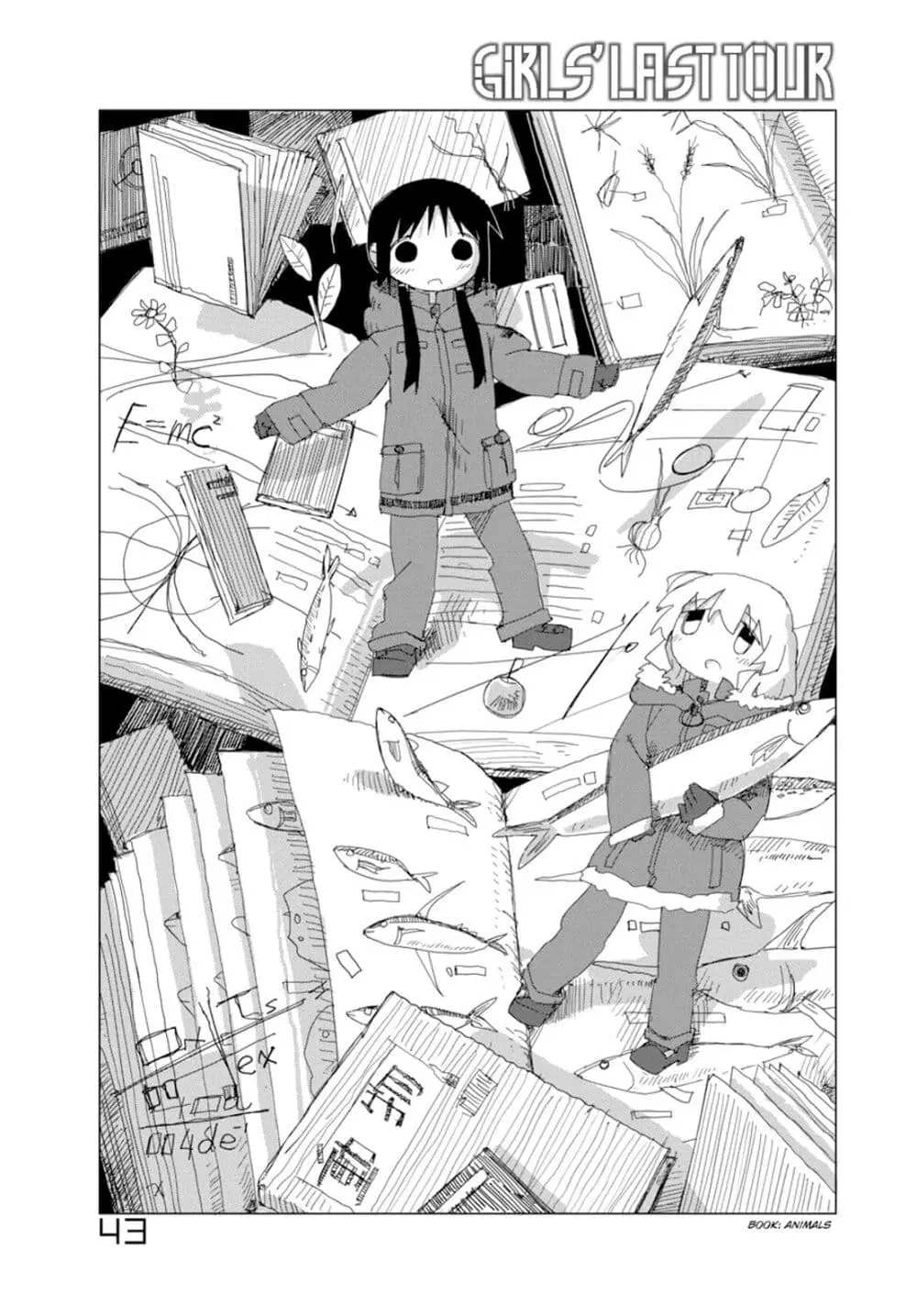Shoujo Shuumatsu Ryokou ตอนที่ 43 หน้า 1