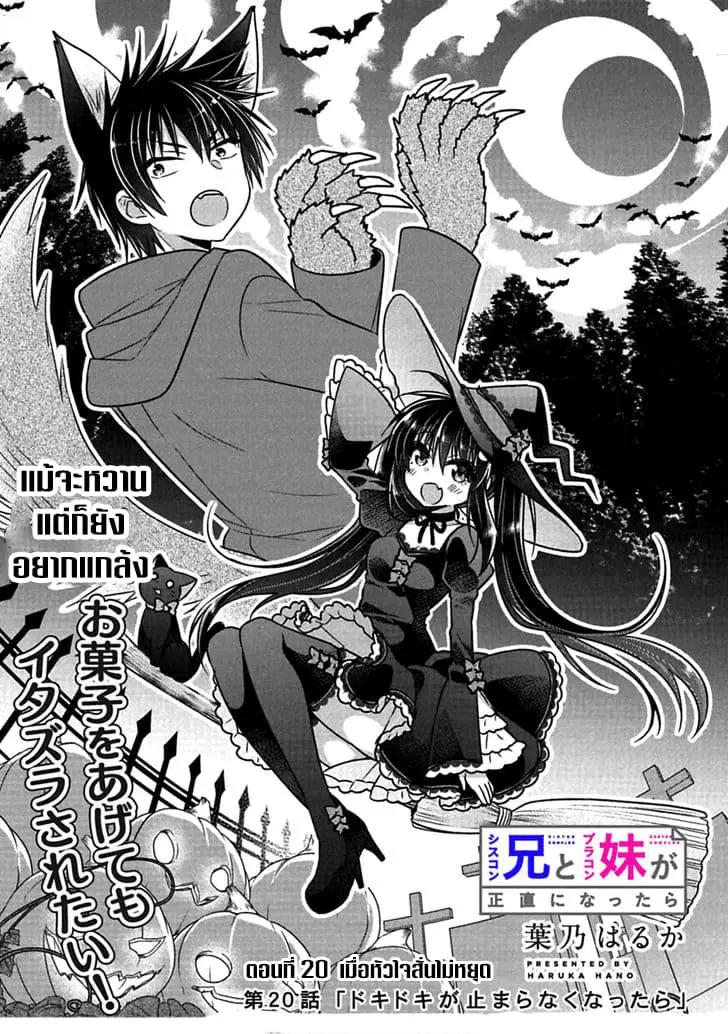 Siscon Ani to Brocon Imouto ga Shoujiki ni Nattara ตอนที่ 20 หน้า 2