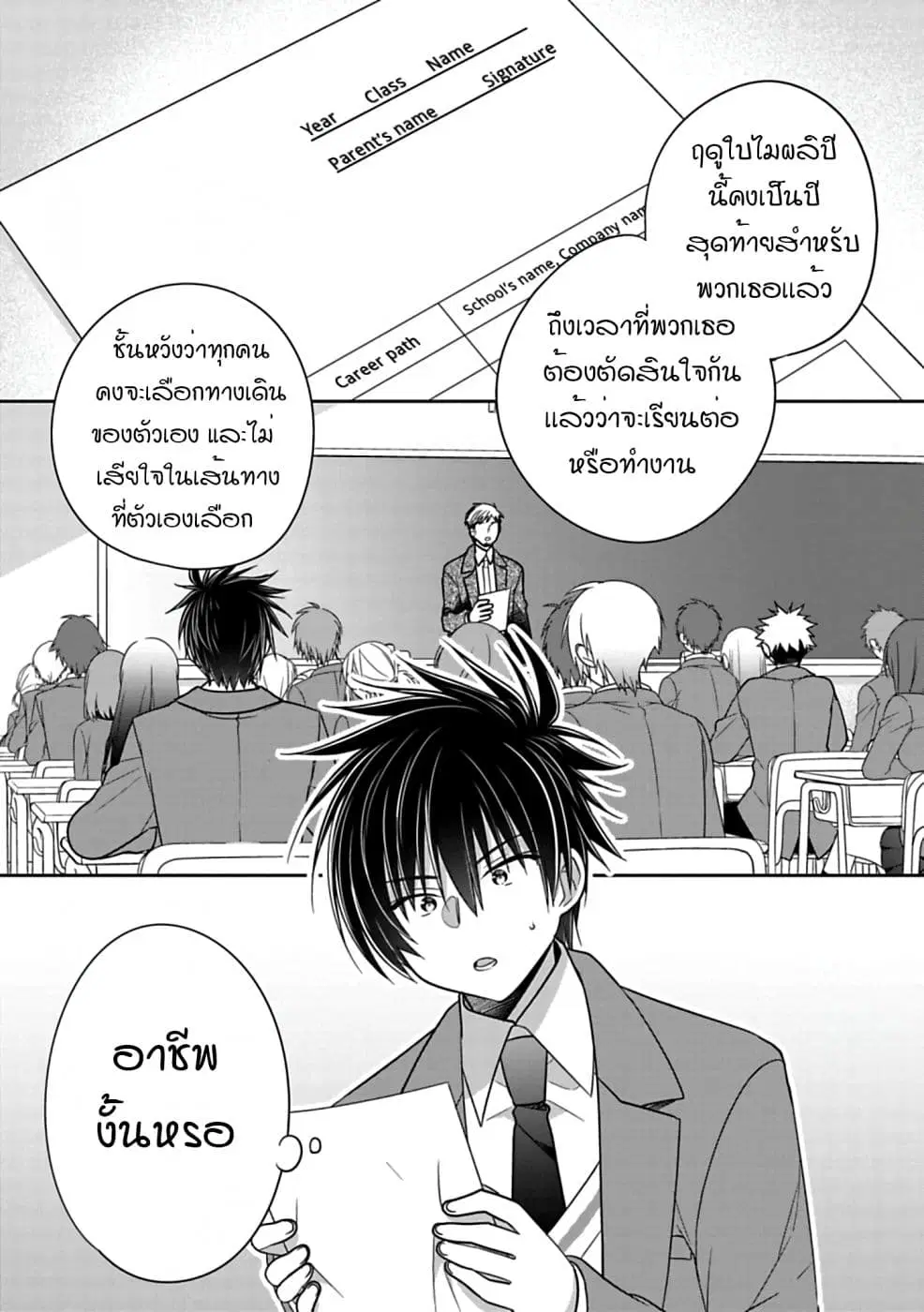Siscon Ani to Brocon Imouto ga Shoujiki ni Nattara ตอนที่ 36 หน้า 1