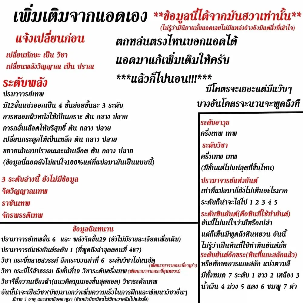 Sky Sword God ตอนที่ 500 หน้า 2