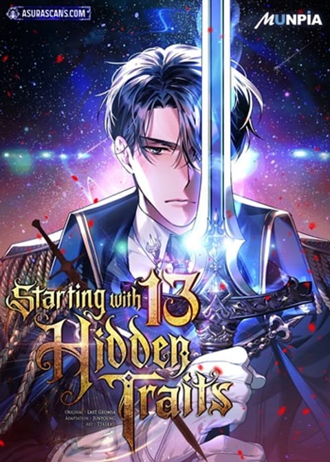 ปก Starting With 13 Hidden Traits เกิดใหม่ในเกมพร้อมคุณสมบัติลับ 13 ประกา มังงะเกาหลี แปลไทย