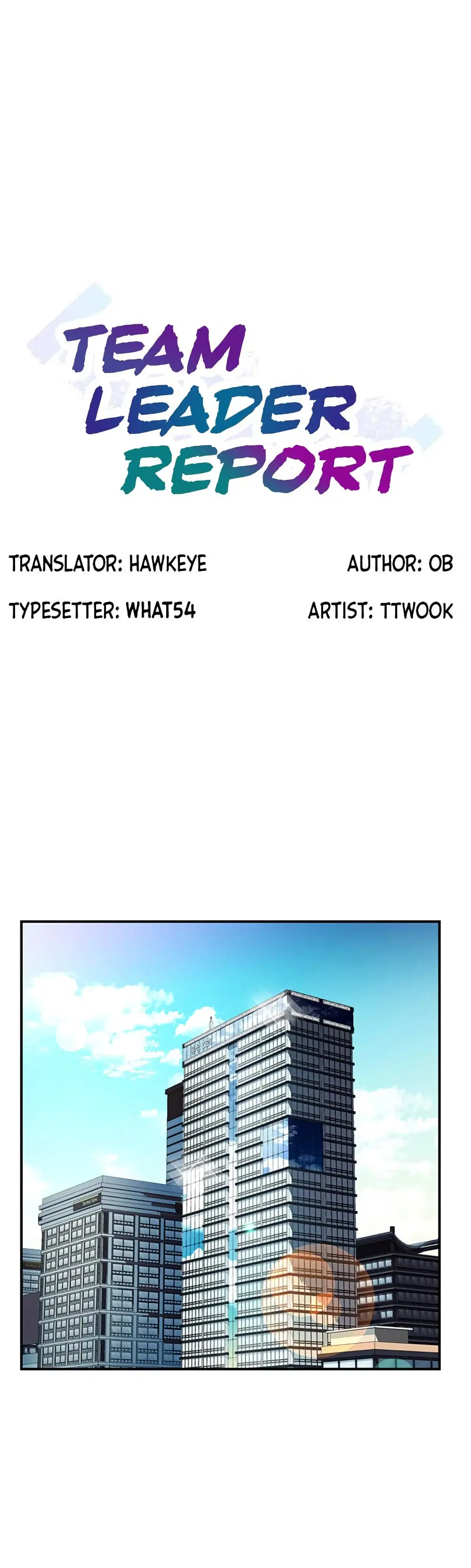 Team Leader, This is A Report ตอนที่ 14 หน้า 1