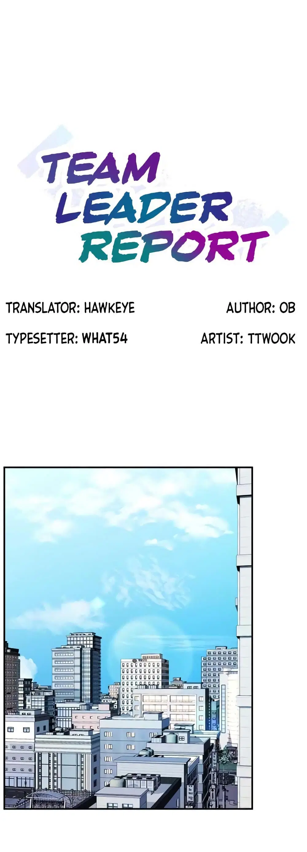 Team Leader, This is A Report ตอนที่ 27 หน้า 1