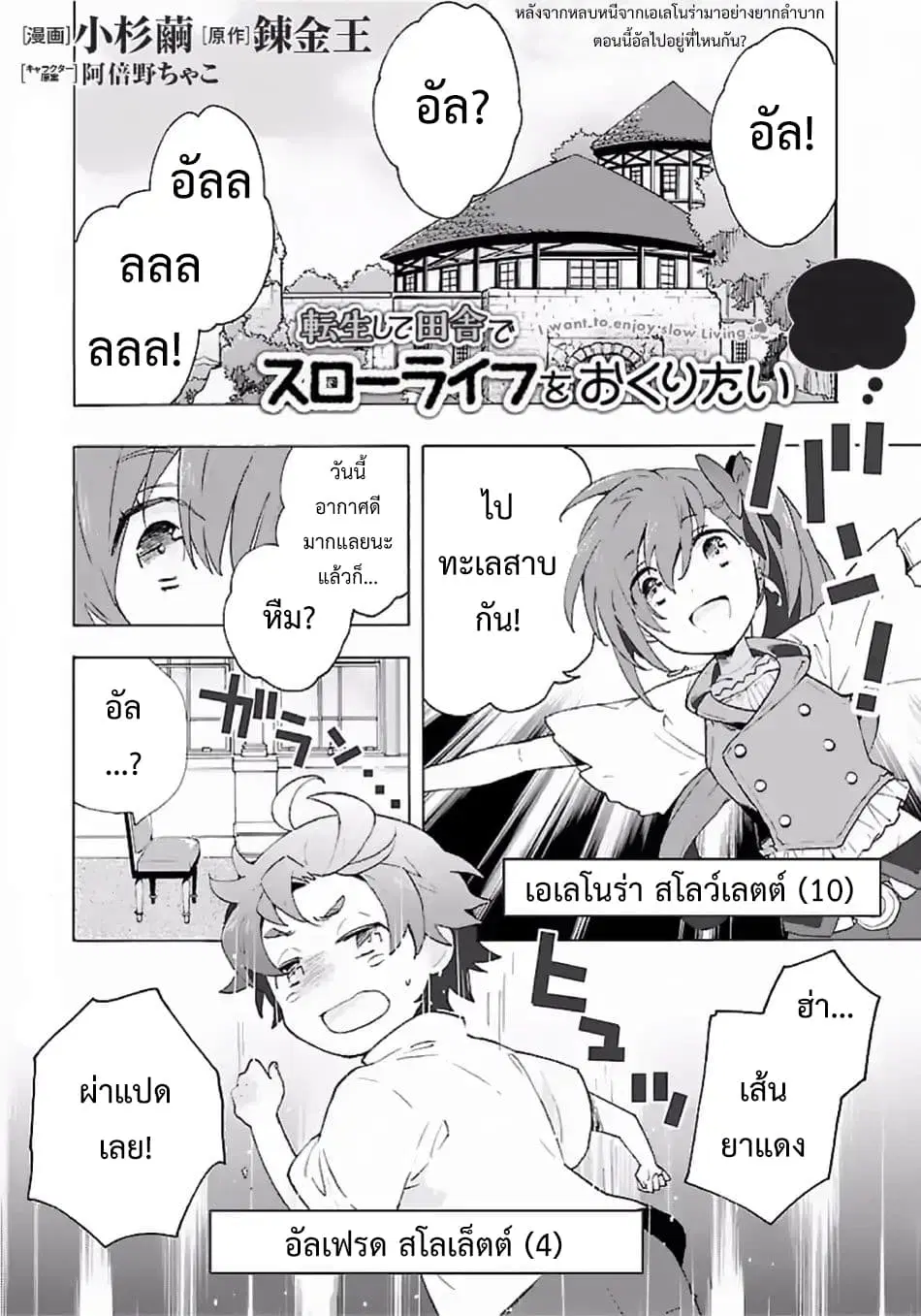 Tensei Shite Inaka de slowlife wo Okuritai ตอนที่ 8 หน้า 1