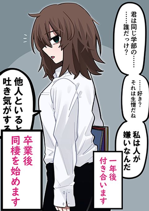 ปก That Girl Who Is Always Alone มังงะญี่ปุ่น แปลไทย
