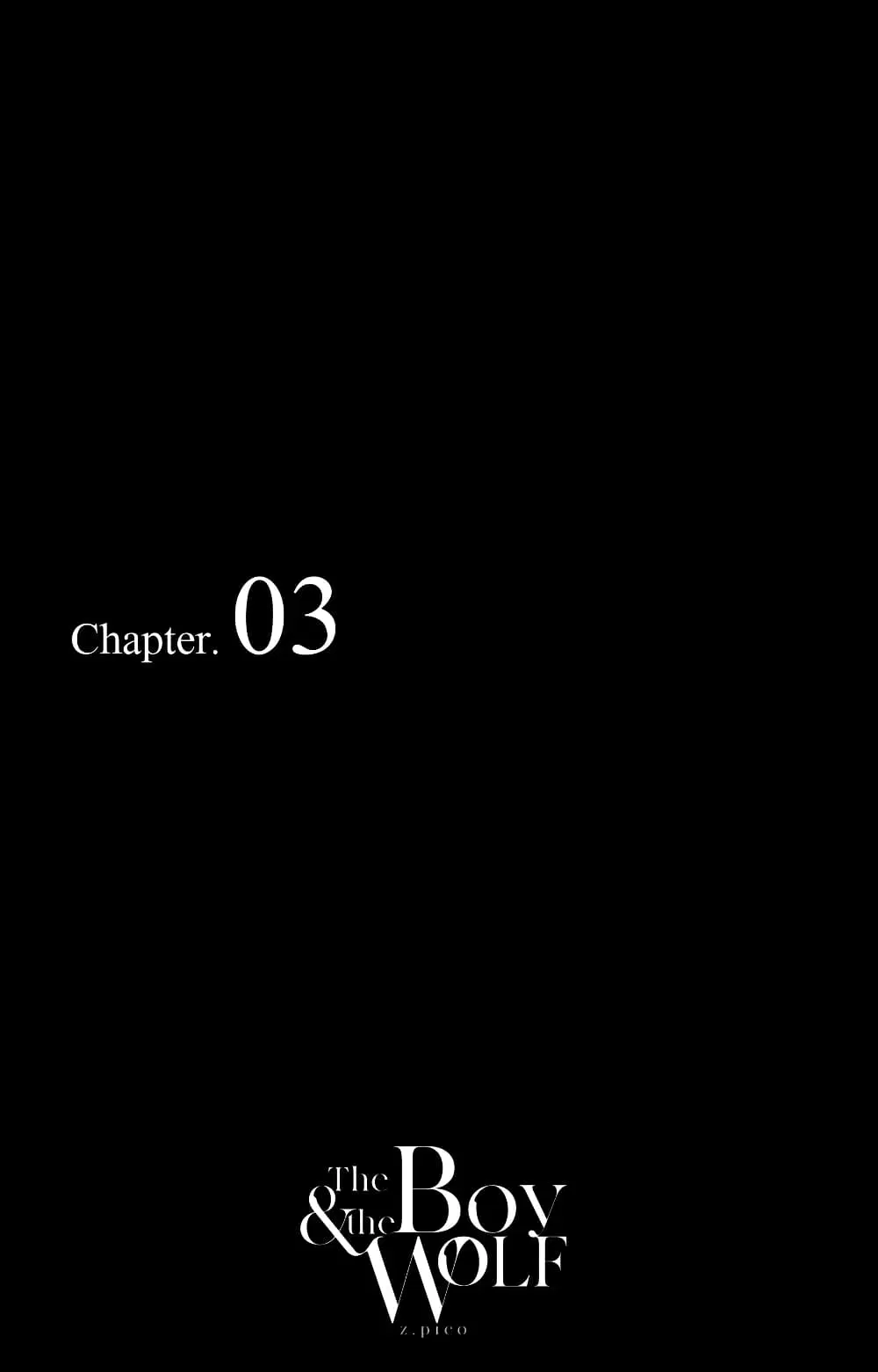 The Boy & the Wolf ตอนที่ 3 หน้า 1