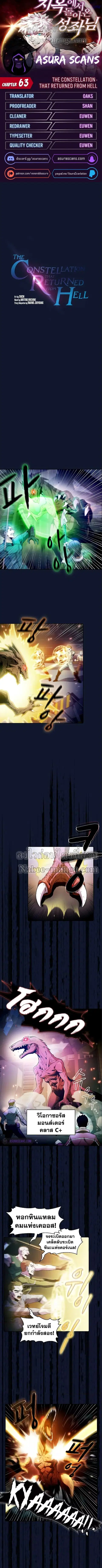 The Constellation That Returned From Hell ตอนที่ 63 หน้า 1