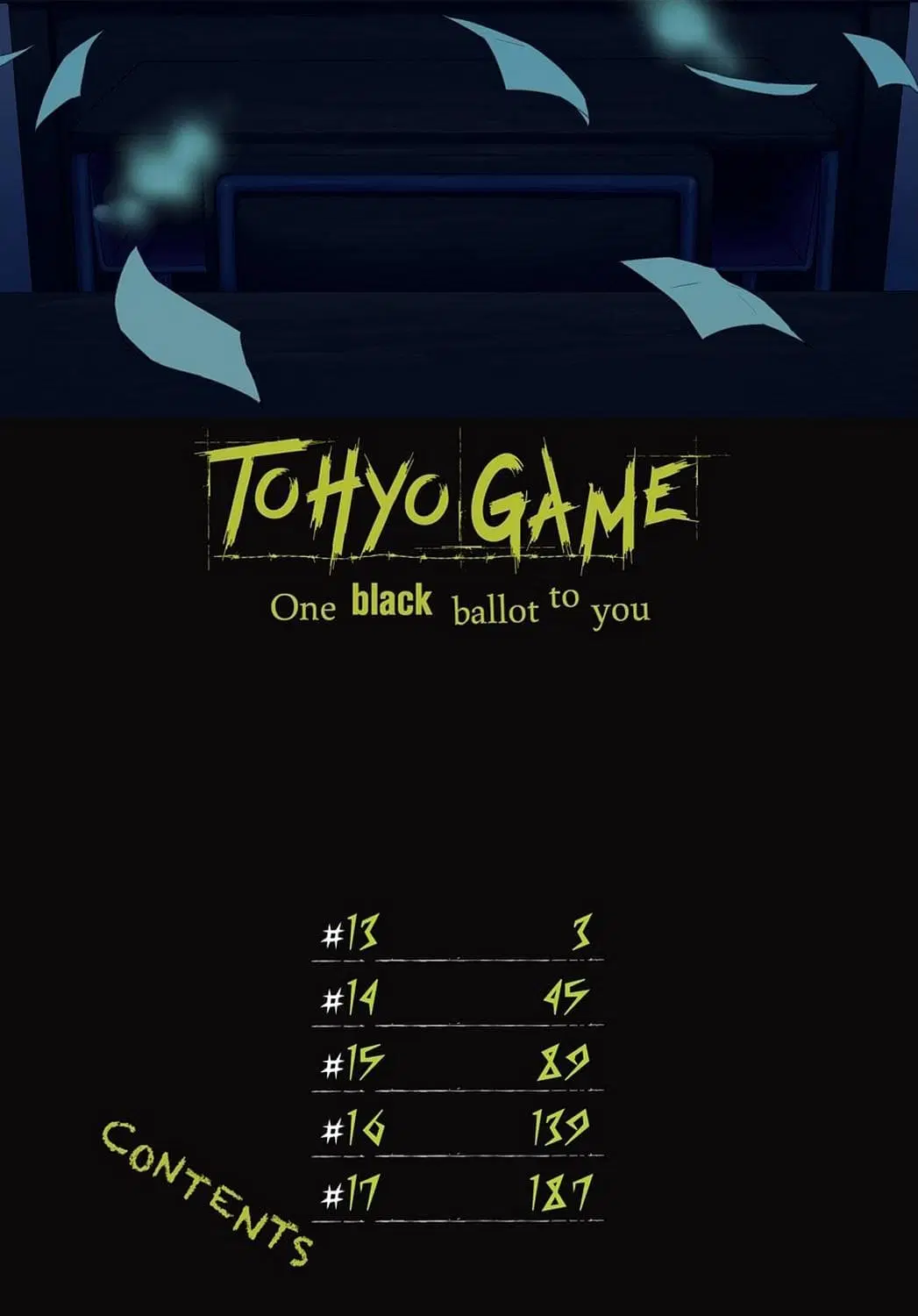 Touhyou Game - Anata ni Kuroki Ippyou o ตอนที่ 13 หน้า 3