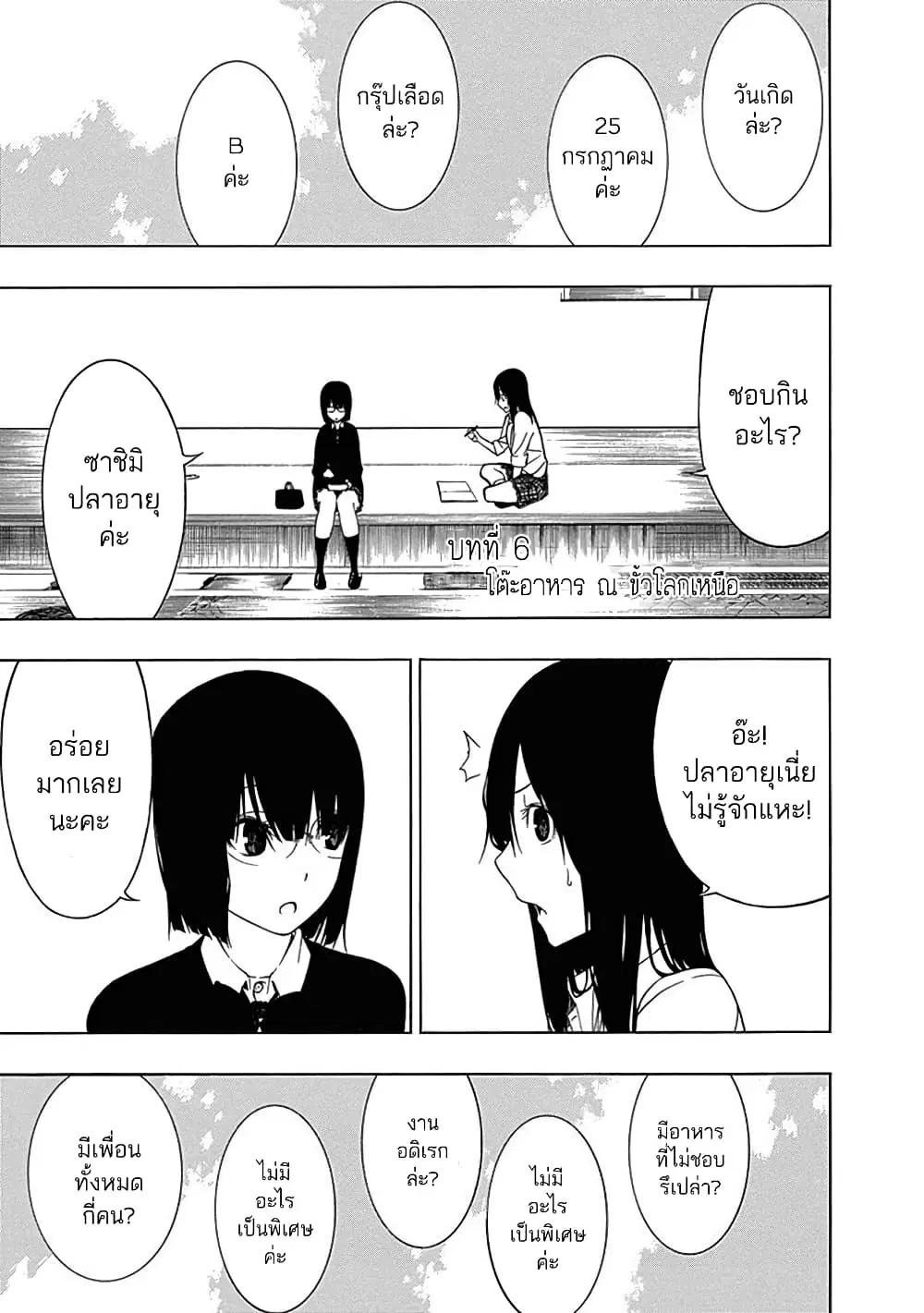 Toumei Ningen no Hone ตอนที่ 6 หน้า 1