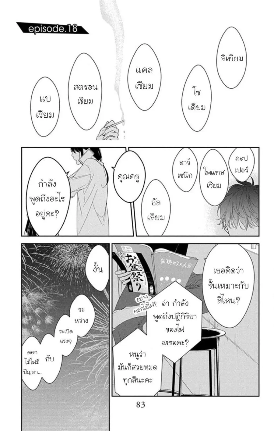Tsuiraku JK to Haijin Kyoushi ตอนที่ 18 หน้า 1