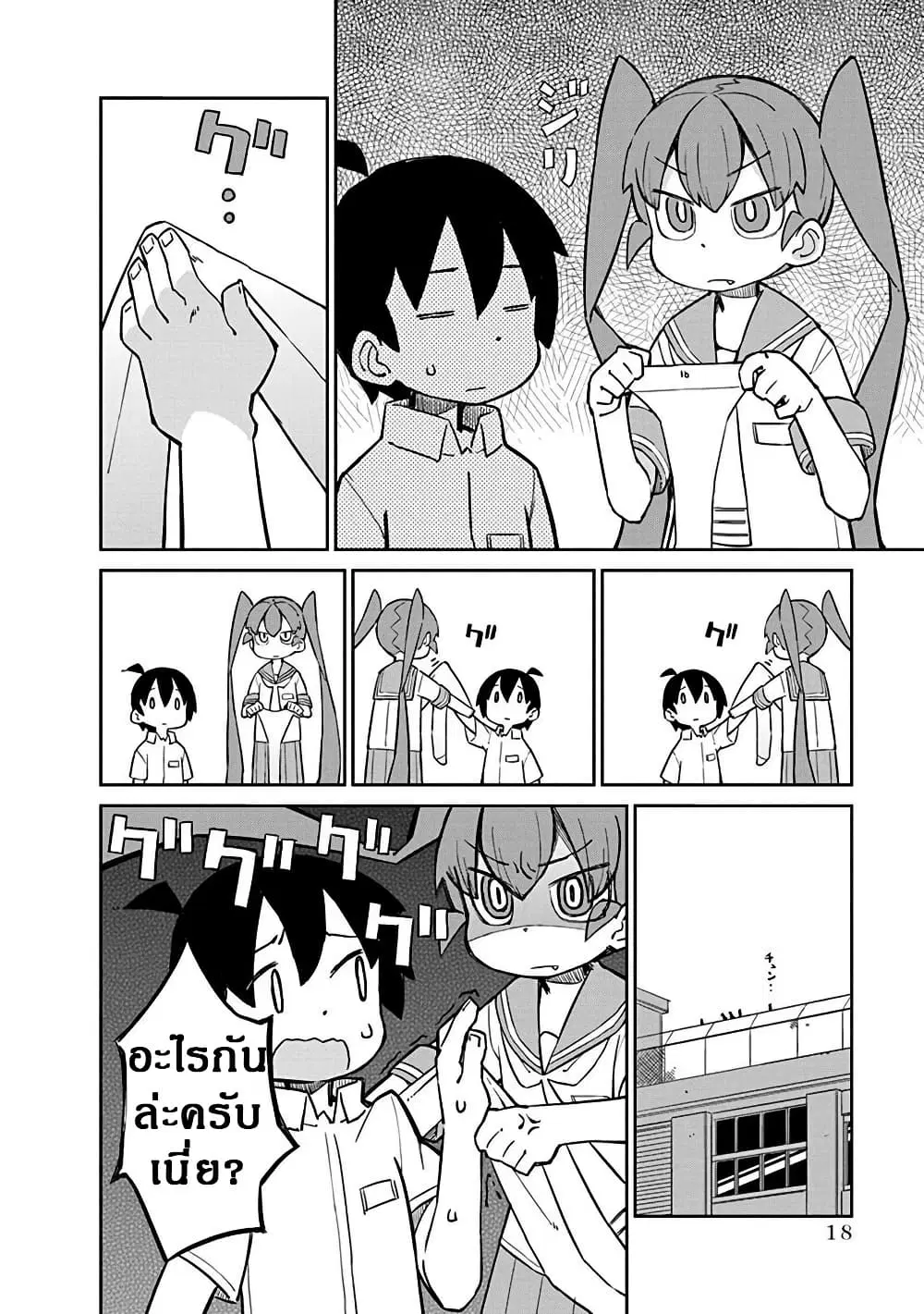 Ueno-san wa Bukiyou ตอนที่ 12 หน้า 2