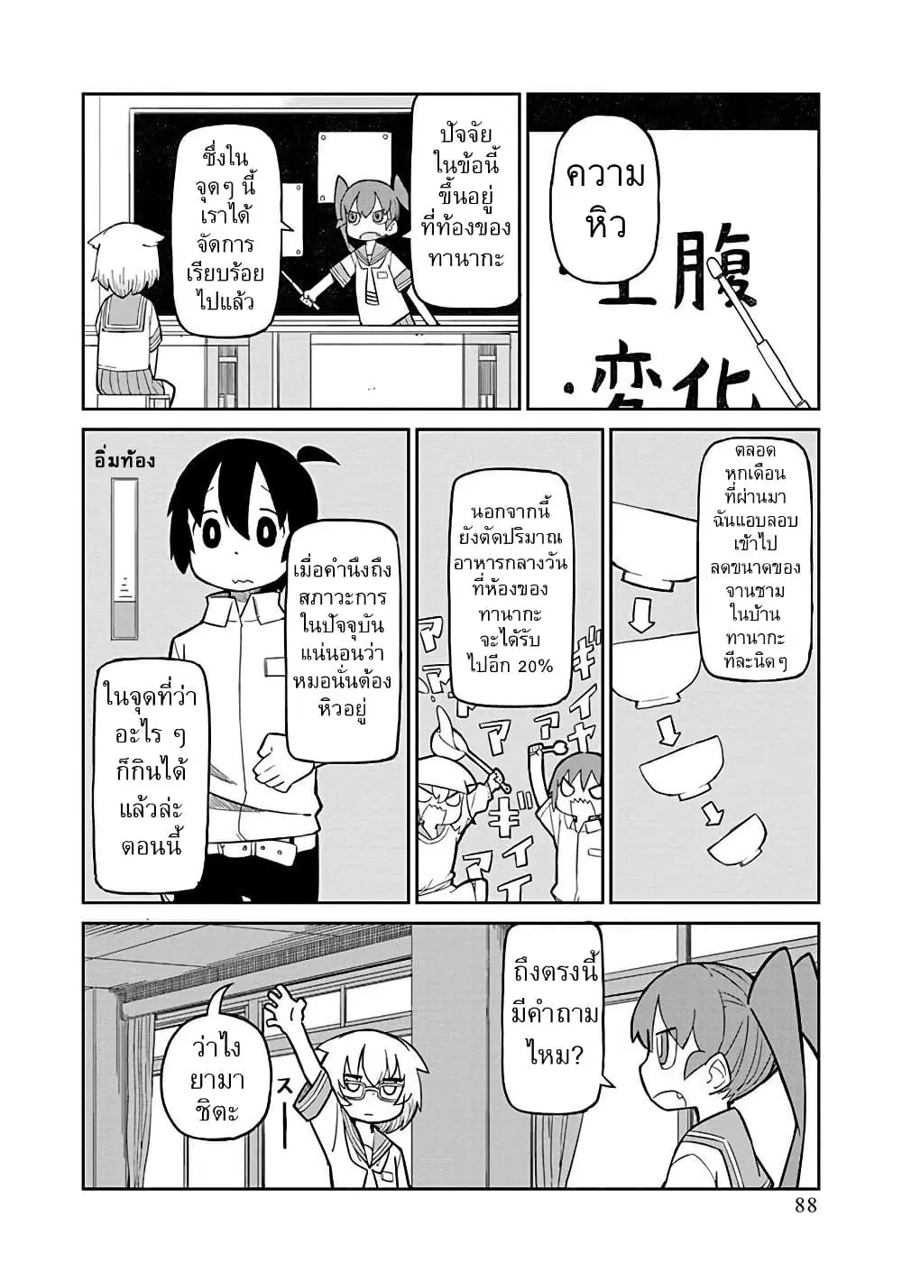 Ueno-san wa Bukiyou ตอนที่ 7 หน้า 2