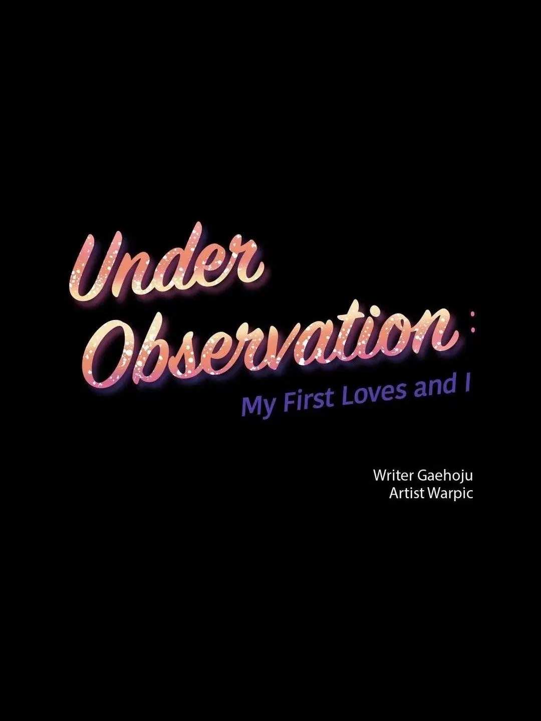 Under Observation: My First Loves and I ตอนที่ 10 หน้า 1