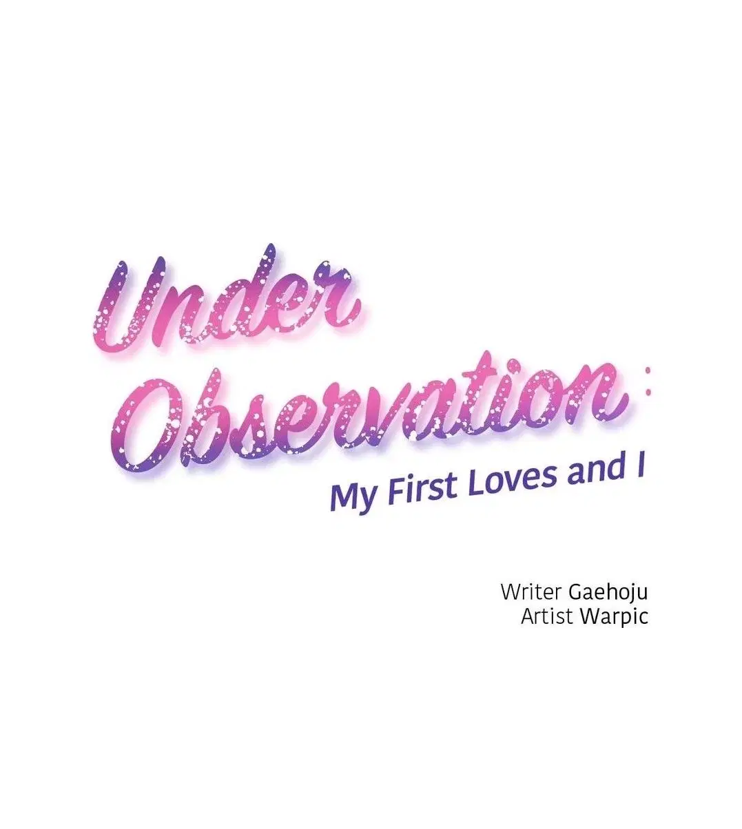 Under Observation: My First Loves and I ตอนที่ 13 หน้า 1