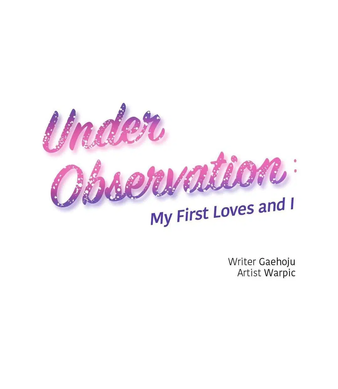Under Observation: My First Loves and I ตอนที่ 45 หน้า 1