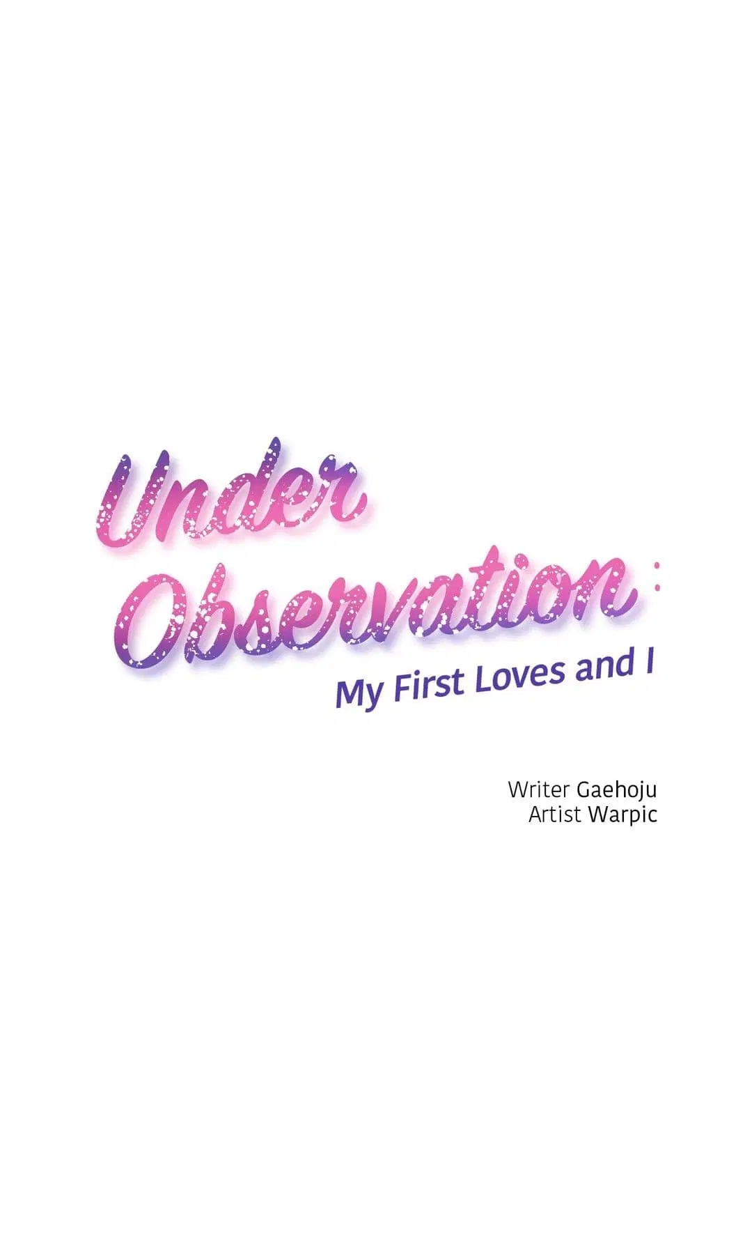 Under Observation: My First Loves and I ตอนที่ 48 หน้า 1