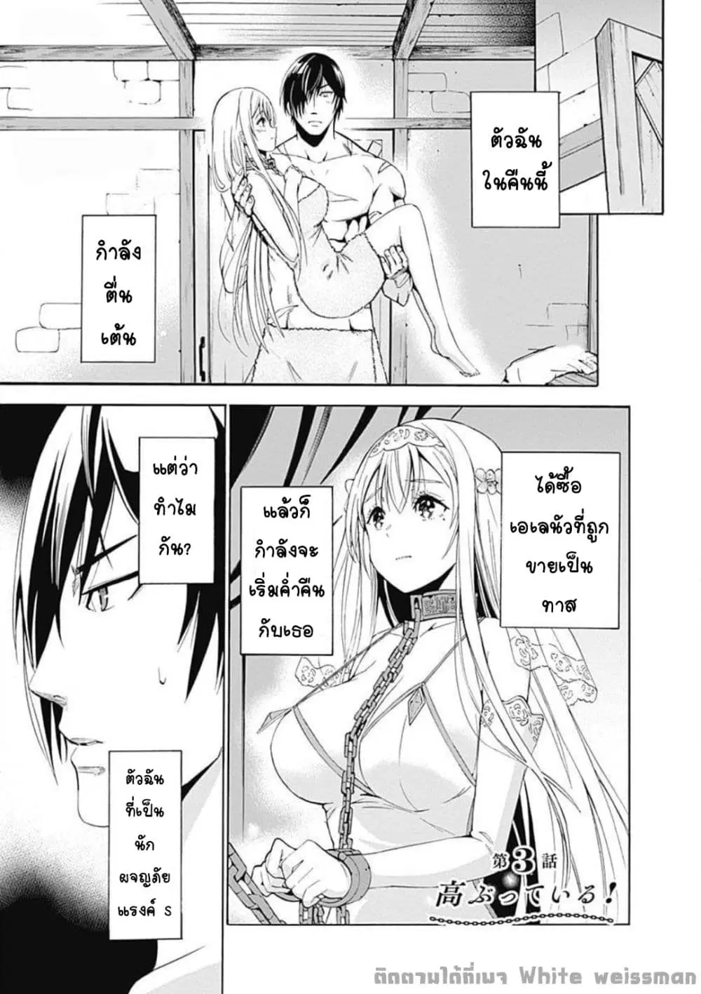 Uragirareta S Rank Boukensha no Ore wa, Aisuru Dorei no Kanojora to Tomoni Dorei dake no Harem Guild o Tsukuru ตอนที่ 3 หน้า 3