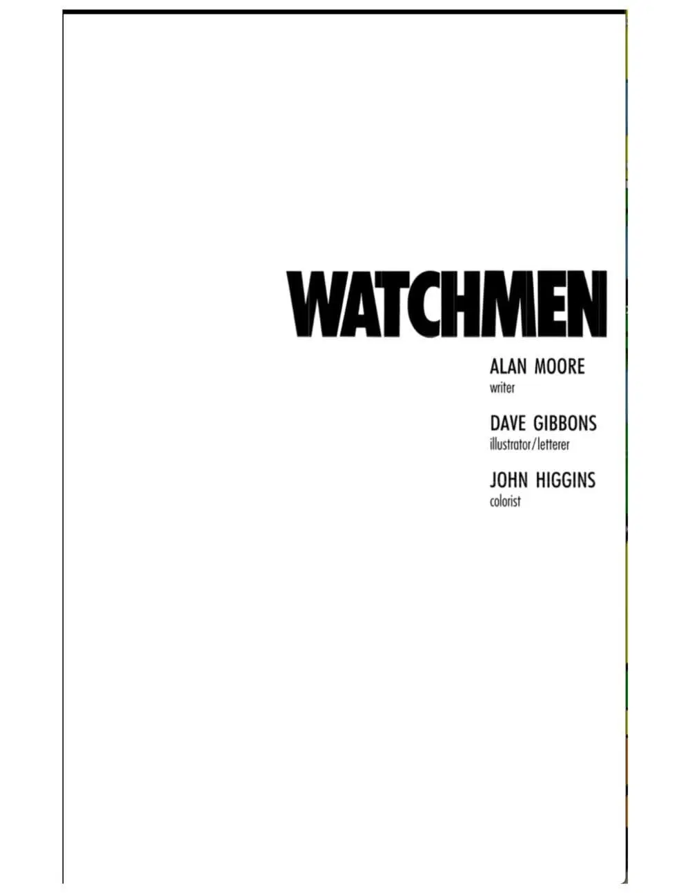 Watchmen ตอนที่ 1.1 หน้า 2