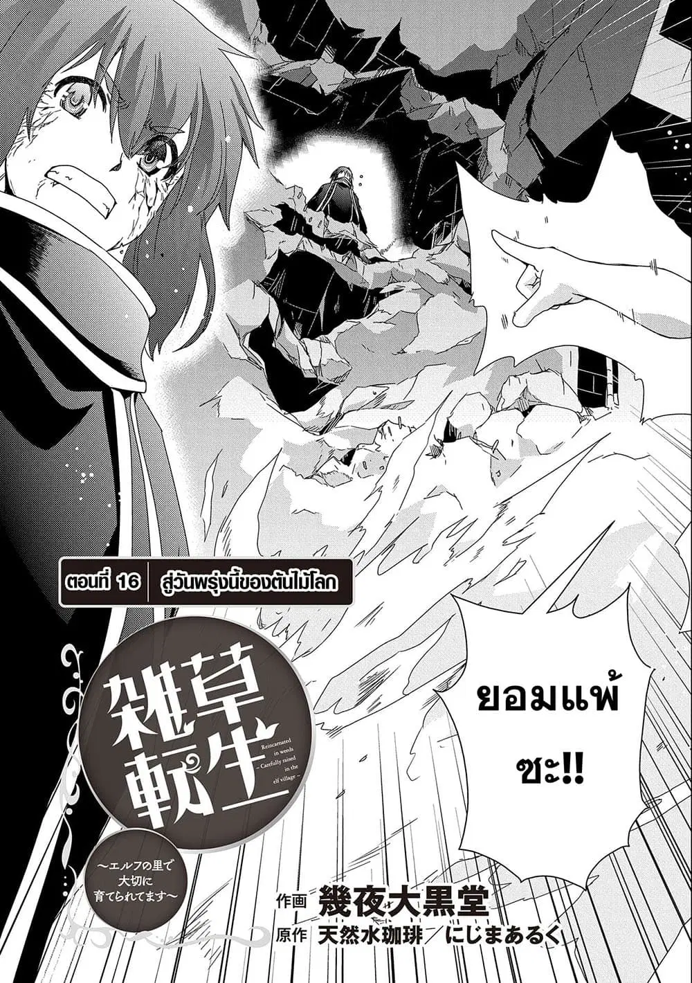 Weed Reincarnation ~ Carefully Raised In The Elf Village ~ ตอนที่ 16.1 หน้า 3
