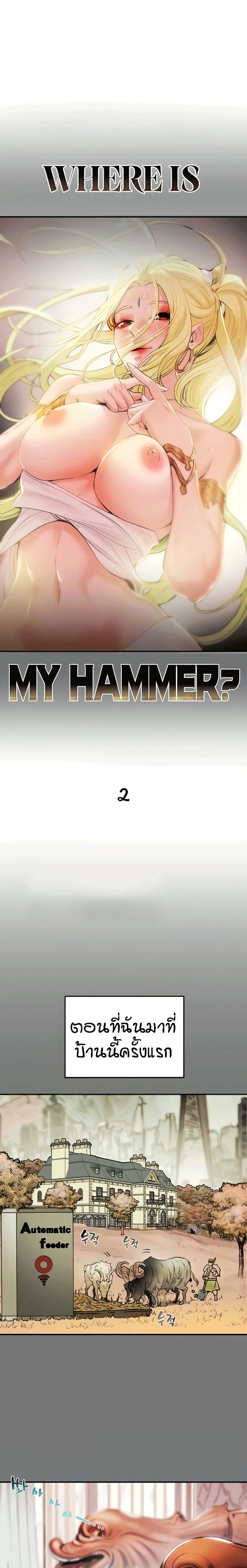 Where Did My Hammer Go? ตอนที่ 2 หน้า 1