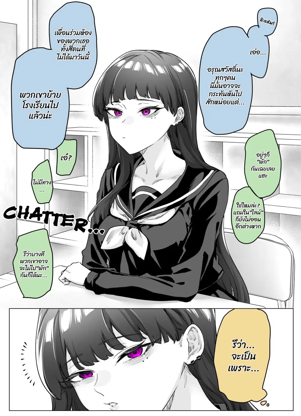 Yandere ka to Omottara Motto Yabe Onna Datta ตอนที่ 10 หน้า 1