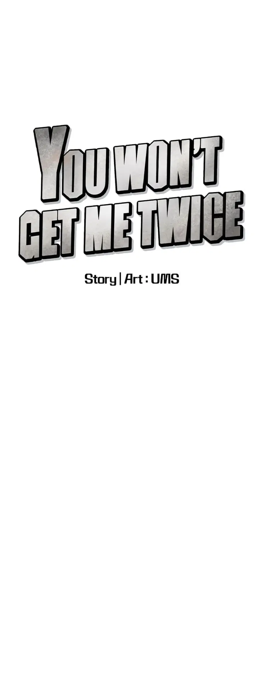 You Won’t Get Me Twice ตอนที่ 38 หน้า 1