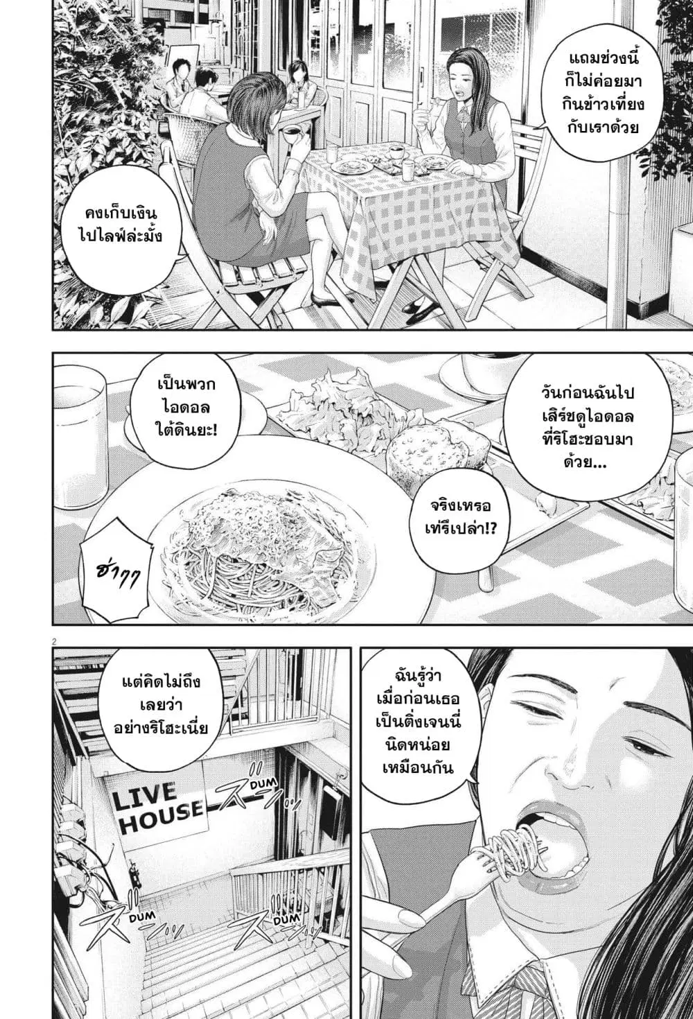 Yumenashi-sensei No Shinroshidou ตอนที่ 10 หน้า 2
