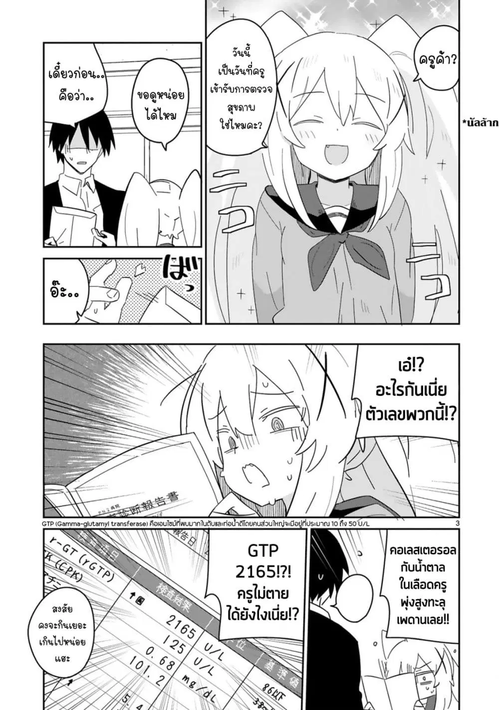 Zaako Zako Zako Zako Sensei ตอนที่ 34 หน้า 3